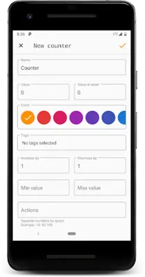 Counter UX Click counter android App screenshot 6